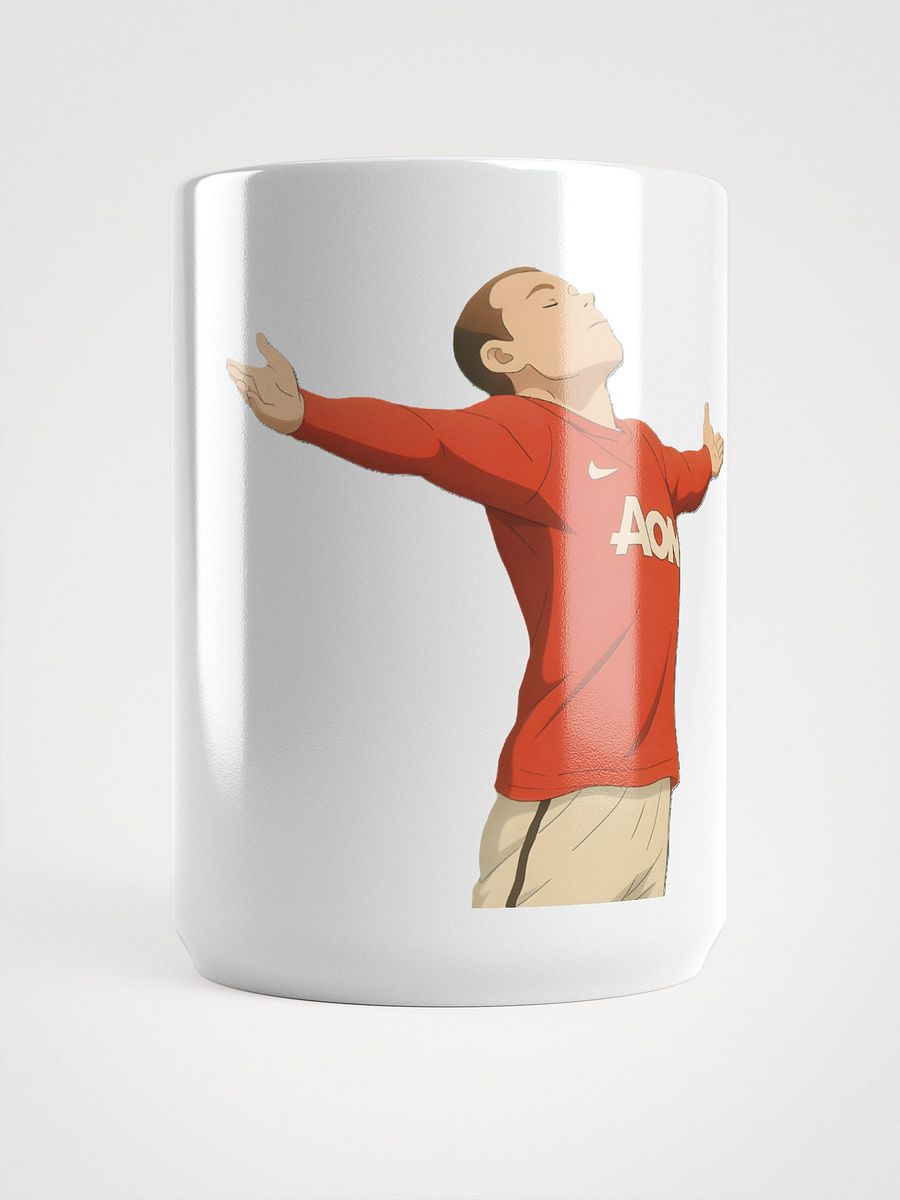 Glossy Mug - Wayne Rooney Goal Celebration - Iconic Moment - Manchester United (Various Colours) product image (1)