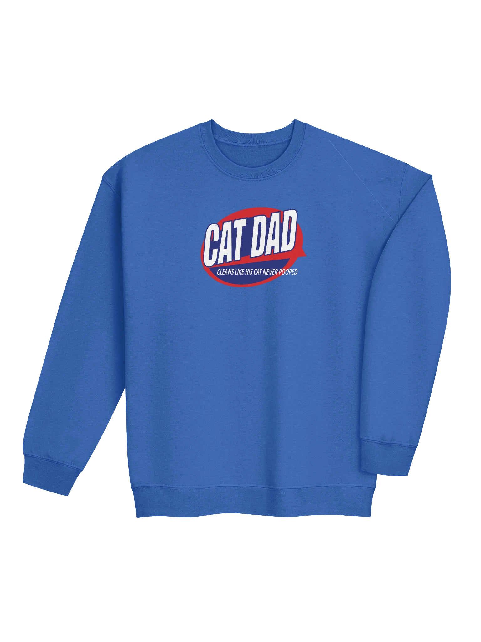 Cat Dad The Litter Box Cleaner - Unisex Adult Sweatshirt product image (4)