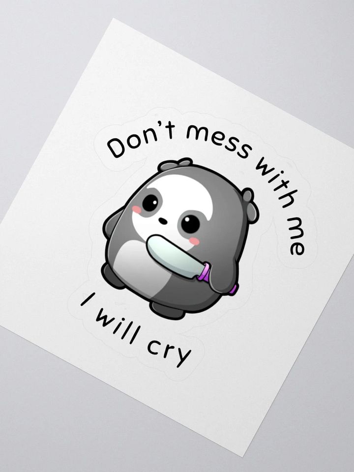 Don't Mess With Me Sticker product image (6)