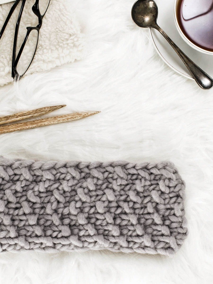 Chunky Chevron Headband Knitting Pattern - Reminisce product image (1)