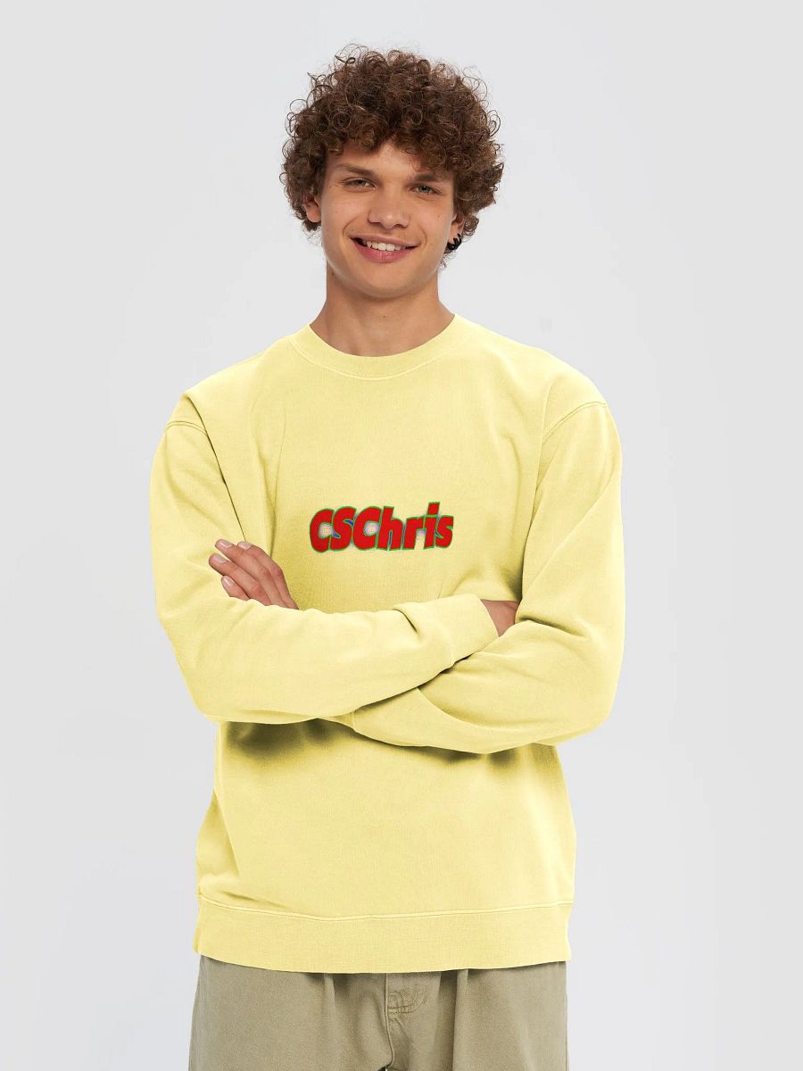 CSChris Premium SweatShirt with CS back logo product image (58)
