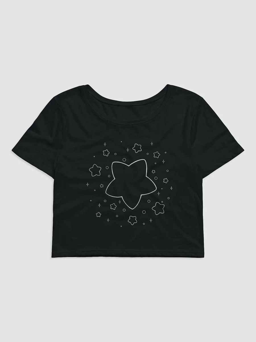 Cropped Star Shirt Black product image (1)