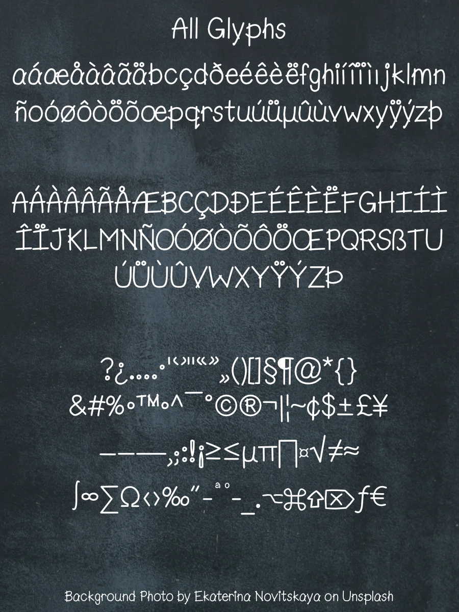 GHSchoolNote Font product image (3)