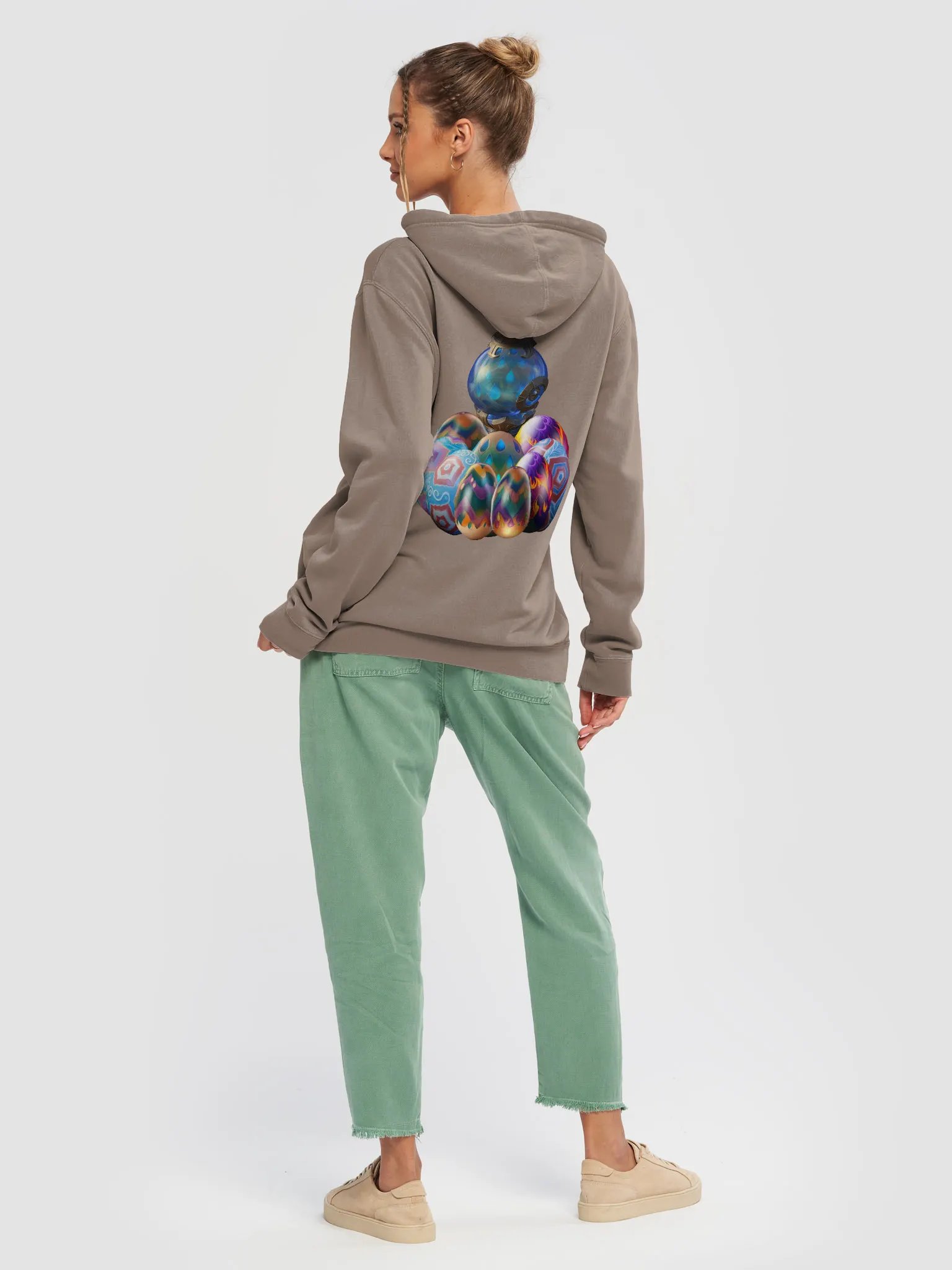S1 Egg Only Hoodie Pigment Dyed product image (4)