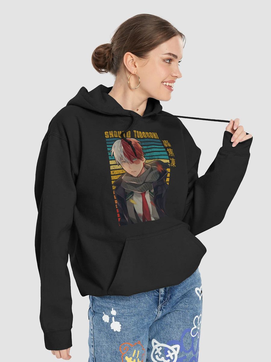 My Hero Academia Shoto Todoroki Cool Resolve Sweatshirt – Gildan Midweight product image (4)