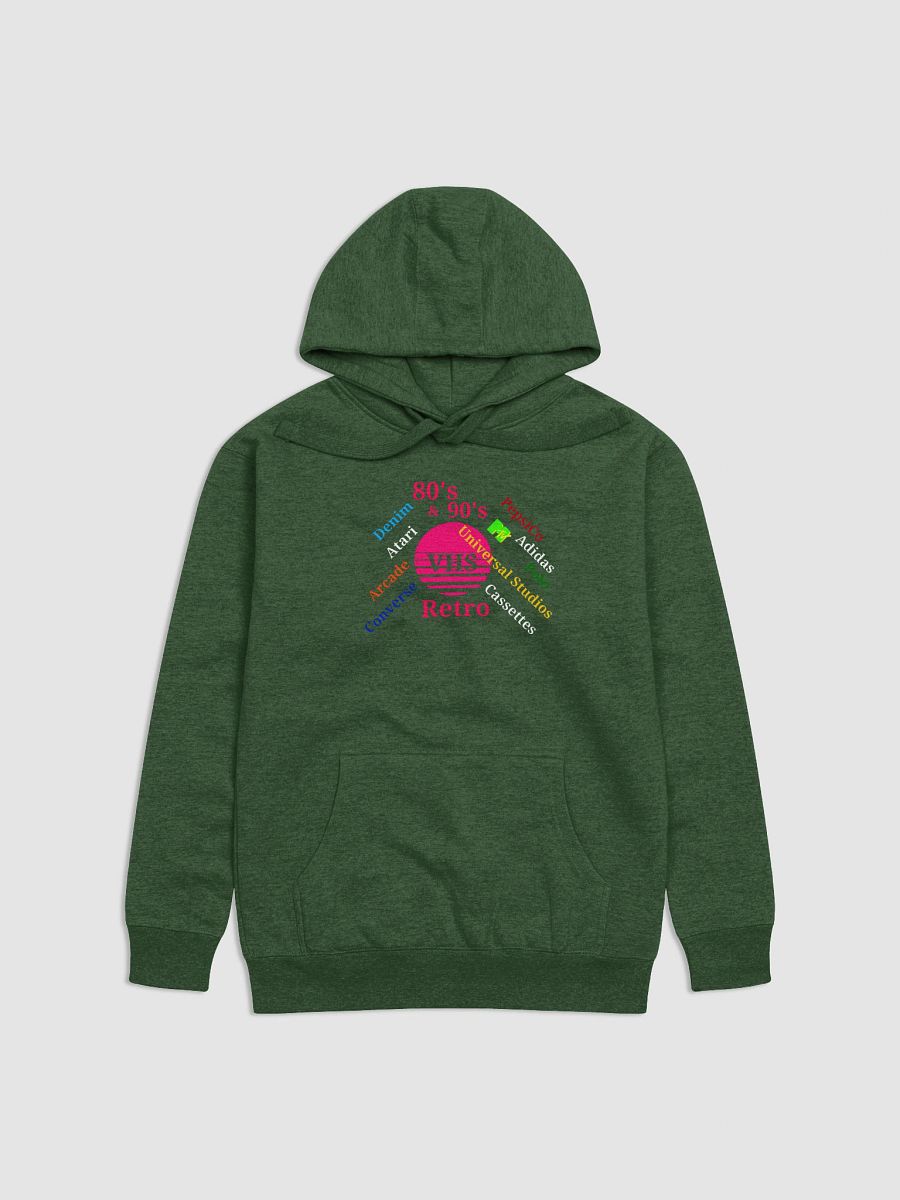 Retro VHS Circle Graphic Hoodie product image (1)