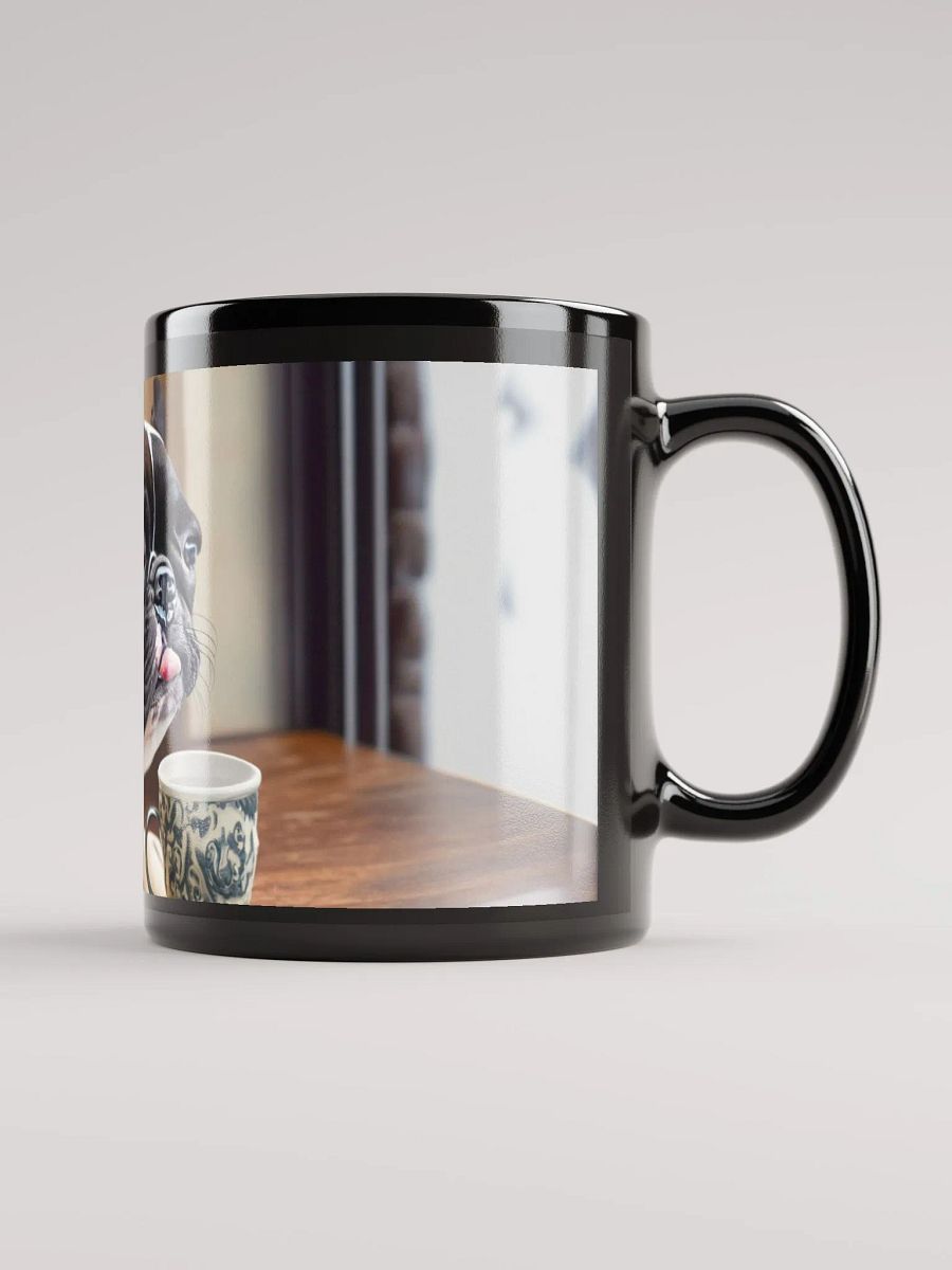 Sleek Black Glossy Mug for Coffee, Tea, or Hot Chocolate (11oz or 15oz) product image (2)