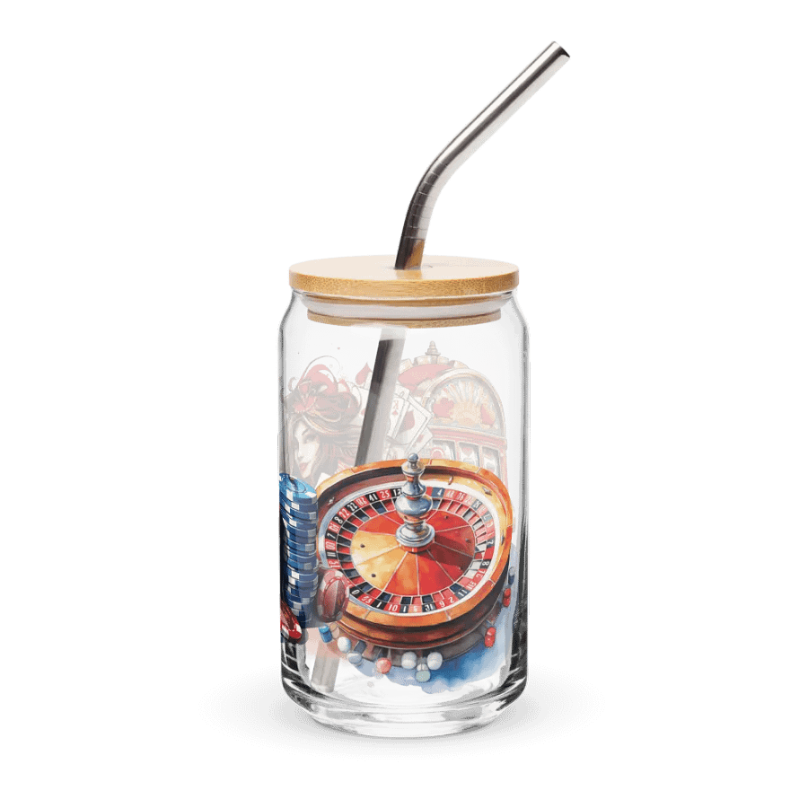 Casino Glass Can Sipper product image (3)