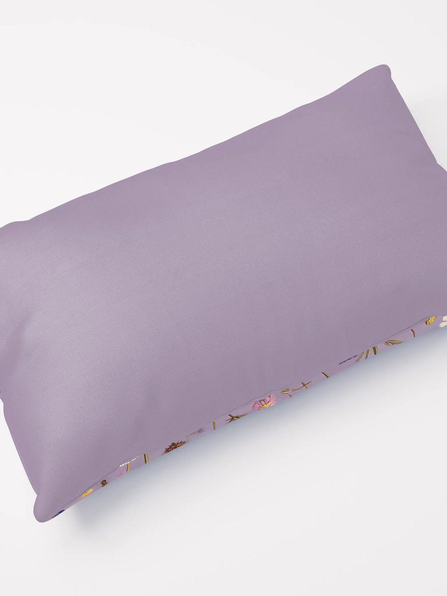 Purple Wild Flowers Decorative Pillow product image (3)