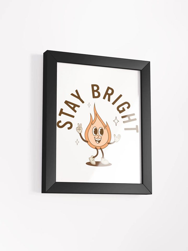 STAY BRIGHT Sign Poster product image (6)