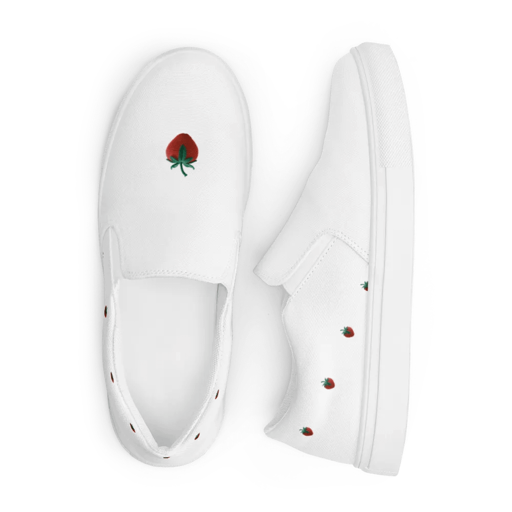 CozyAvocado Women's Slip-On Shoes Strawberry #2 product image (5)