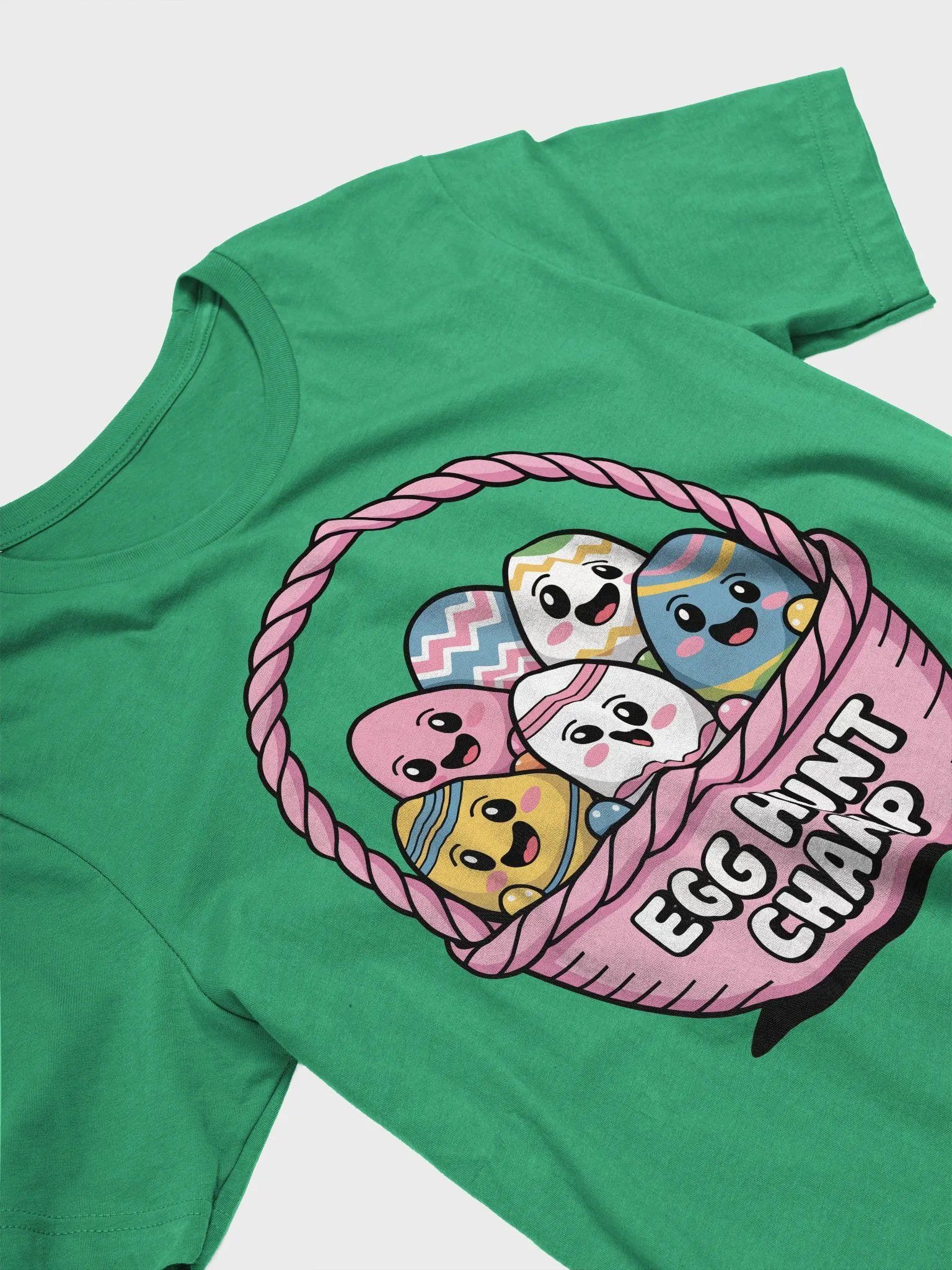Egg Hunt Champ Cartoon T-Shirt product image (13)