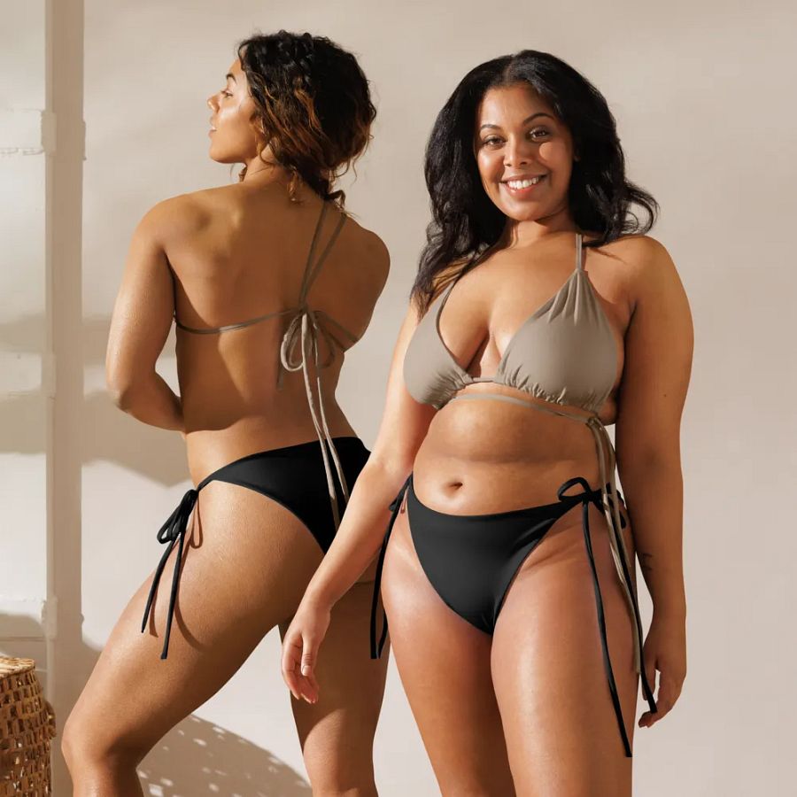 Default All-Over Print Recycled String Bikini Bottom product image (3)