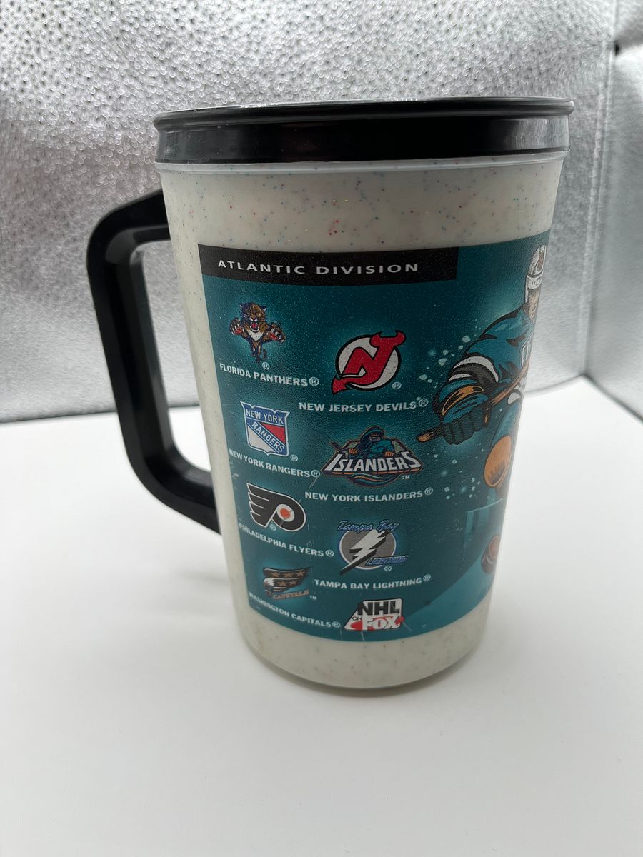7 Eleven Travel Mug 1996 NHL Eastern Conference Aladdin USA 20oz product image (2)