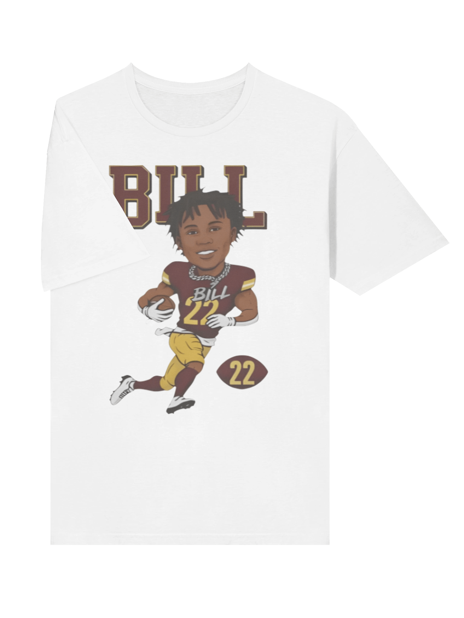 Jacory Croskey-Merritt NFL Washington Commanders Bill T-Shirt product image (3)