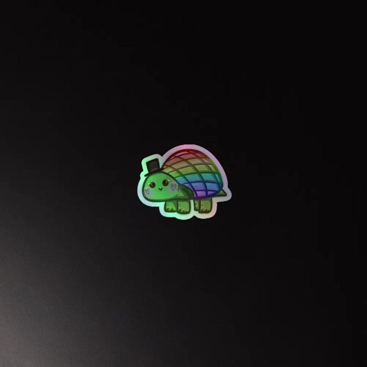 Gay Turtle - LGBT Turtle Rainbow Flag Shell product image (4)