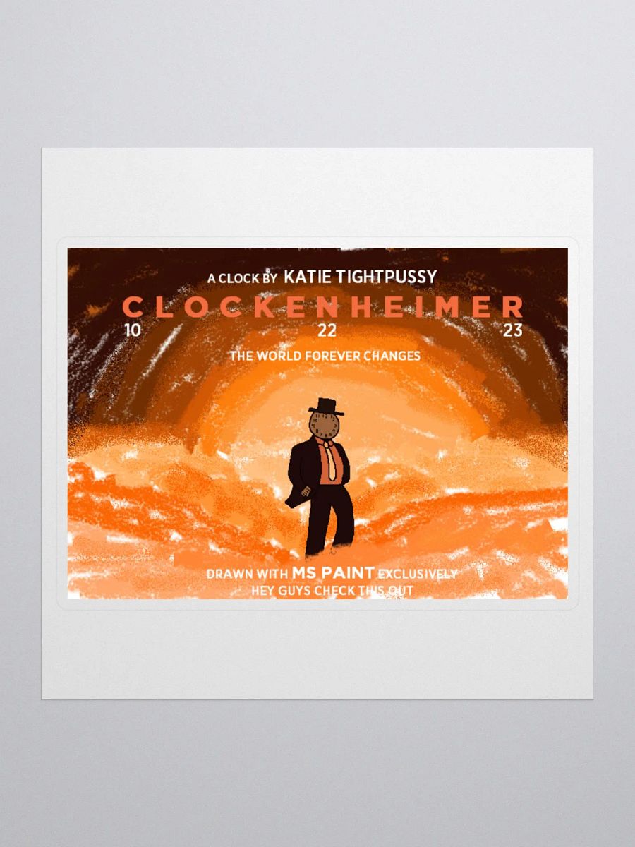 Clockenheimer Sticker product image (2)