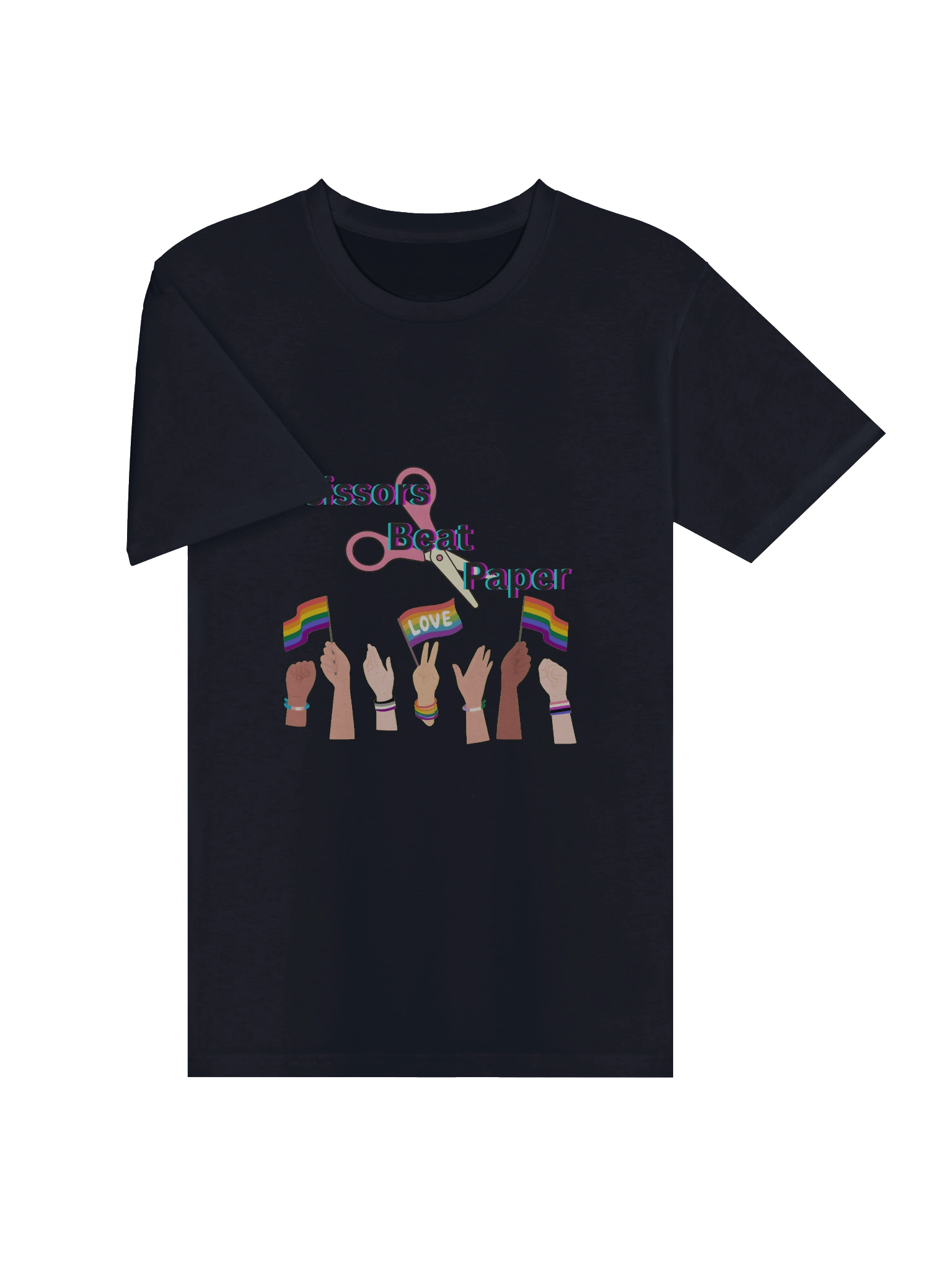 Scissors Beat Paper T-Shirt product image (14)