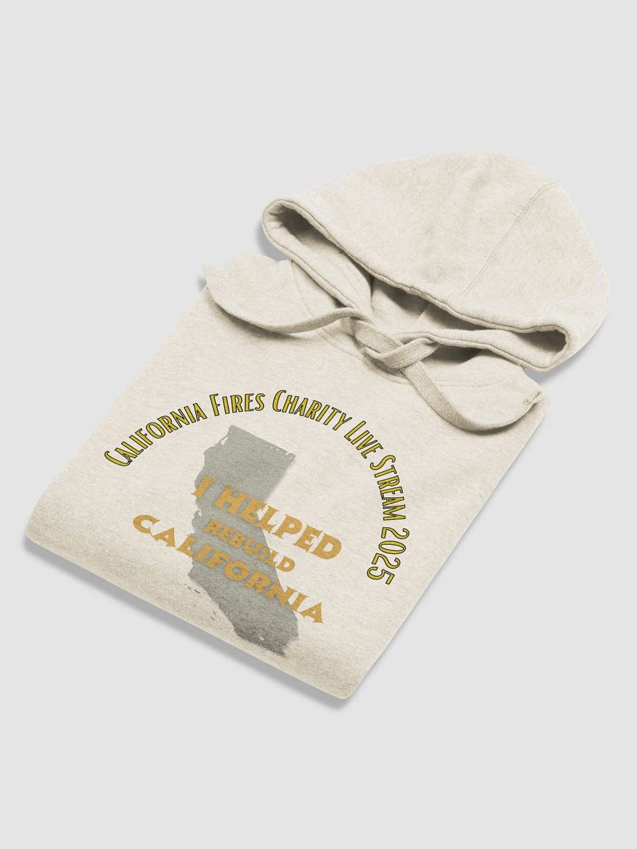 Chill Reaper Limited 2k25 Cali Fires Charity Pullover Hoodie - (Back Badge) product image (6)