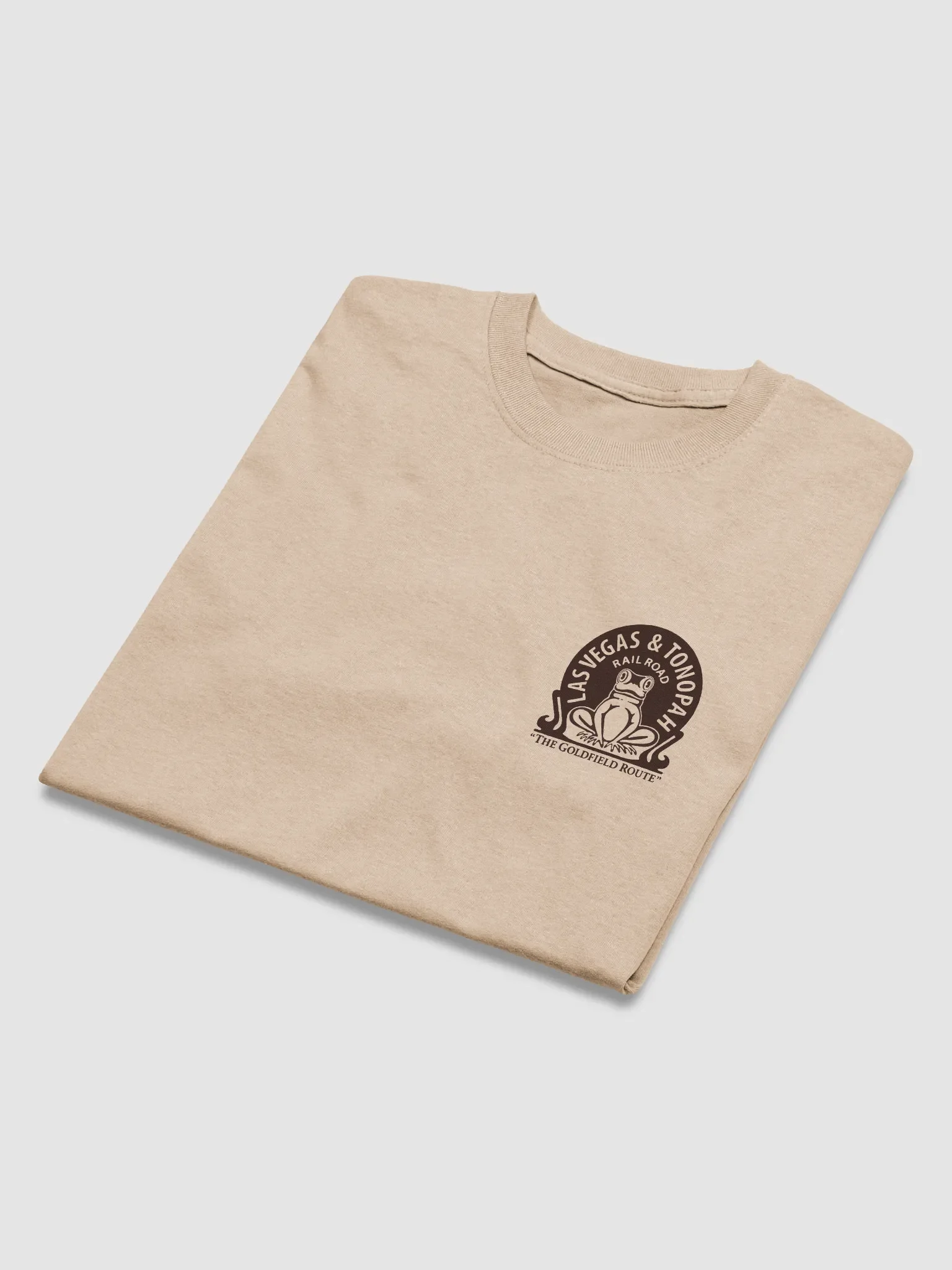 Las Vegas & Tonopah Railroad GOLDFIELD BULLFROG Vintage Logo Tee product image (3)