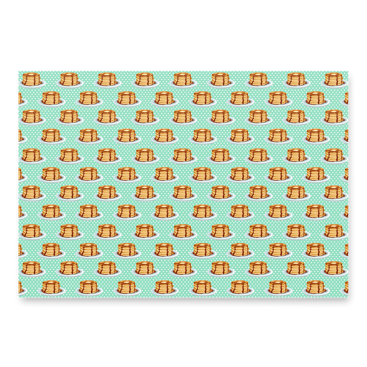 Pancakes & Polkadots Wrapping Paper, 3 Pack product image (2)
