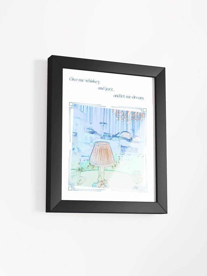 Whiskey, Jazz, & Dreams Poster - Color Alt product image (2)