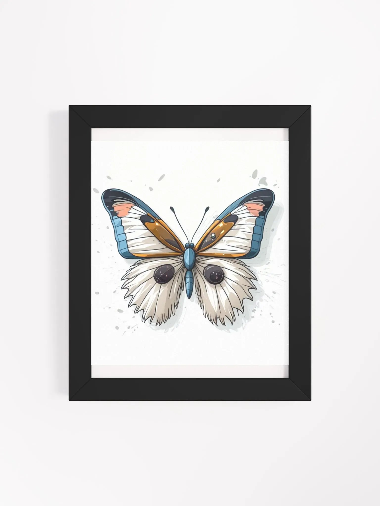 Butterfly Harmony Framed Matte Poster product image (75)