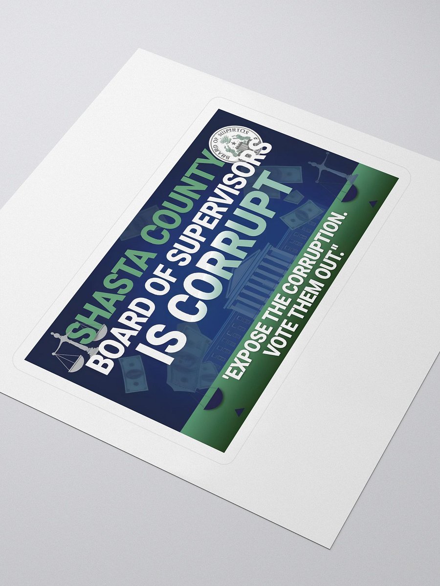 Corruption Exposed Vinyl Stickers product image (3)