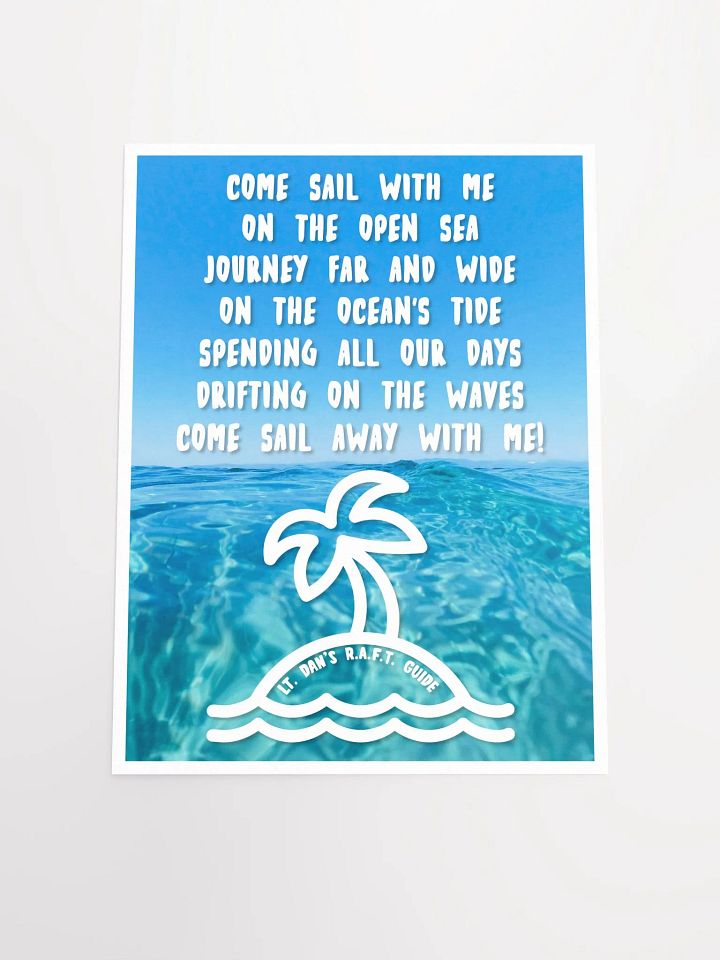 Come Sail With Me (Poster) product image (2)