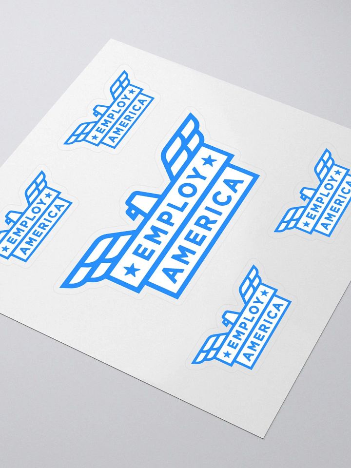 Employ America Logo Sticker Sheet product image (1)