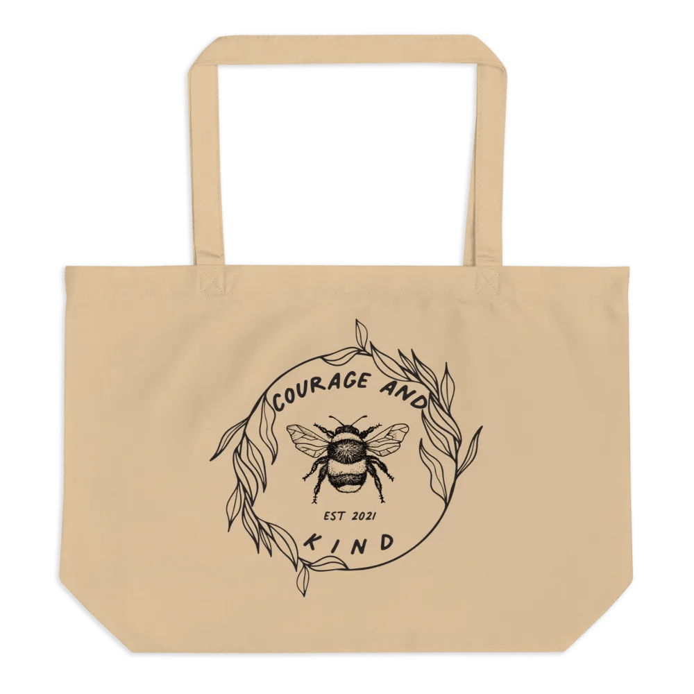 Courage and Be Kind - Organic Cotton Tote product image (1)