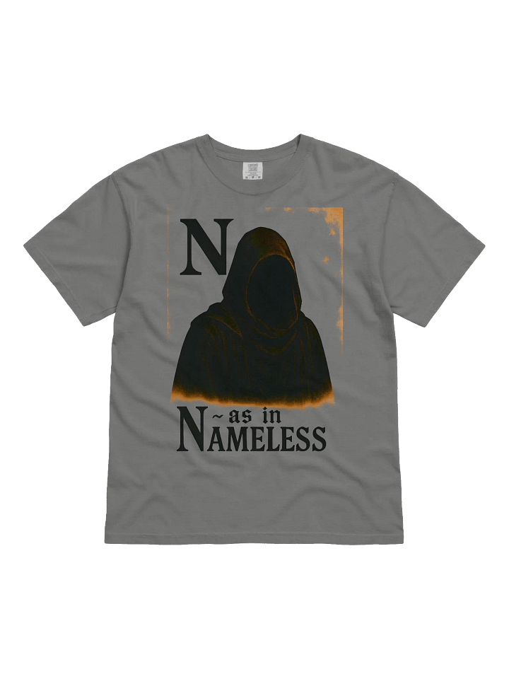 N as in nameless t-shirt product image (41)