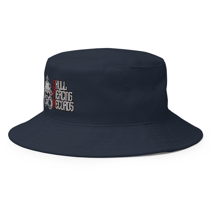 Skull Piercing Records Bucket Hat (Black Logo) product image (2)