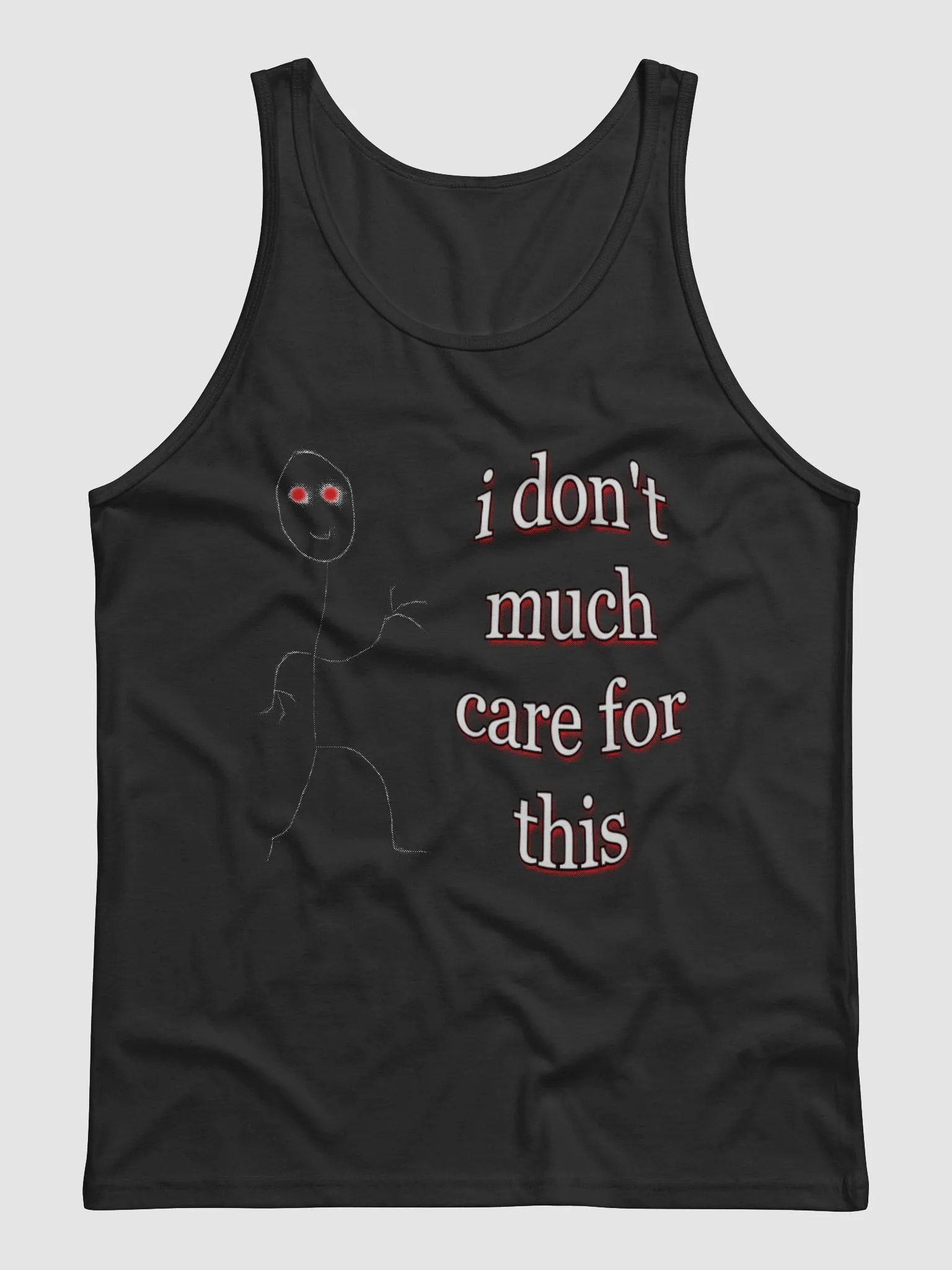I Don't Much Care for This Tank Top product image (1)
