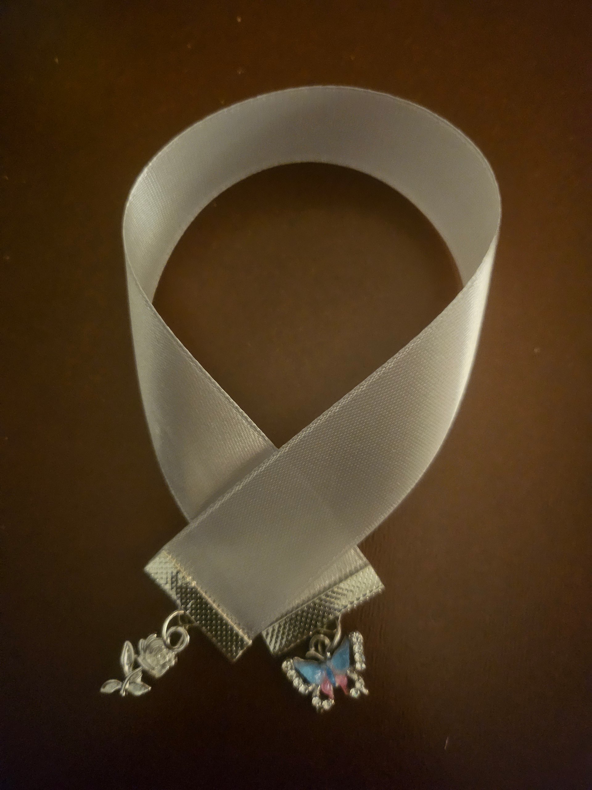 Handmade Ribbon Charm Bookmark product image (4)