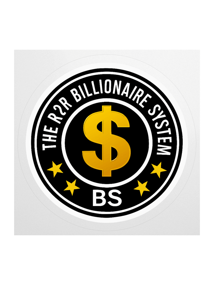 Billionaire System Kiss Cut Stickers product image (2)