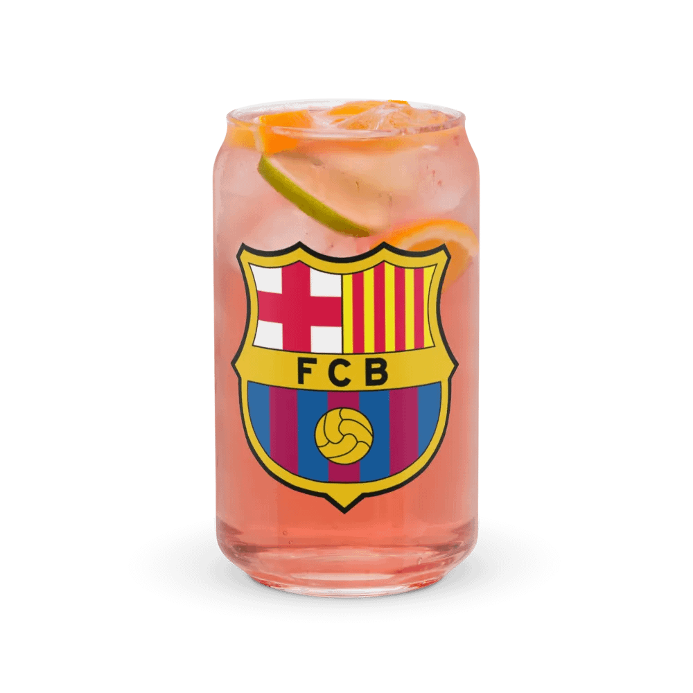 Barcelona Soccer Team - Can-Shaped Glass product image (7)