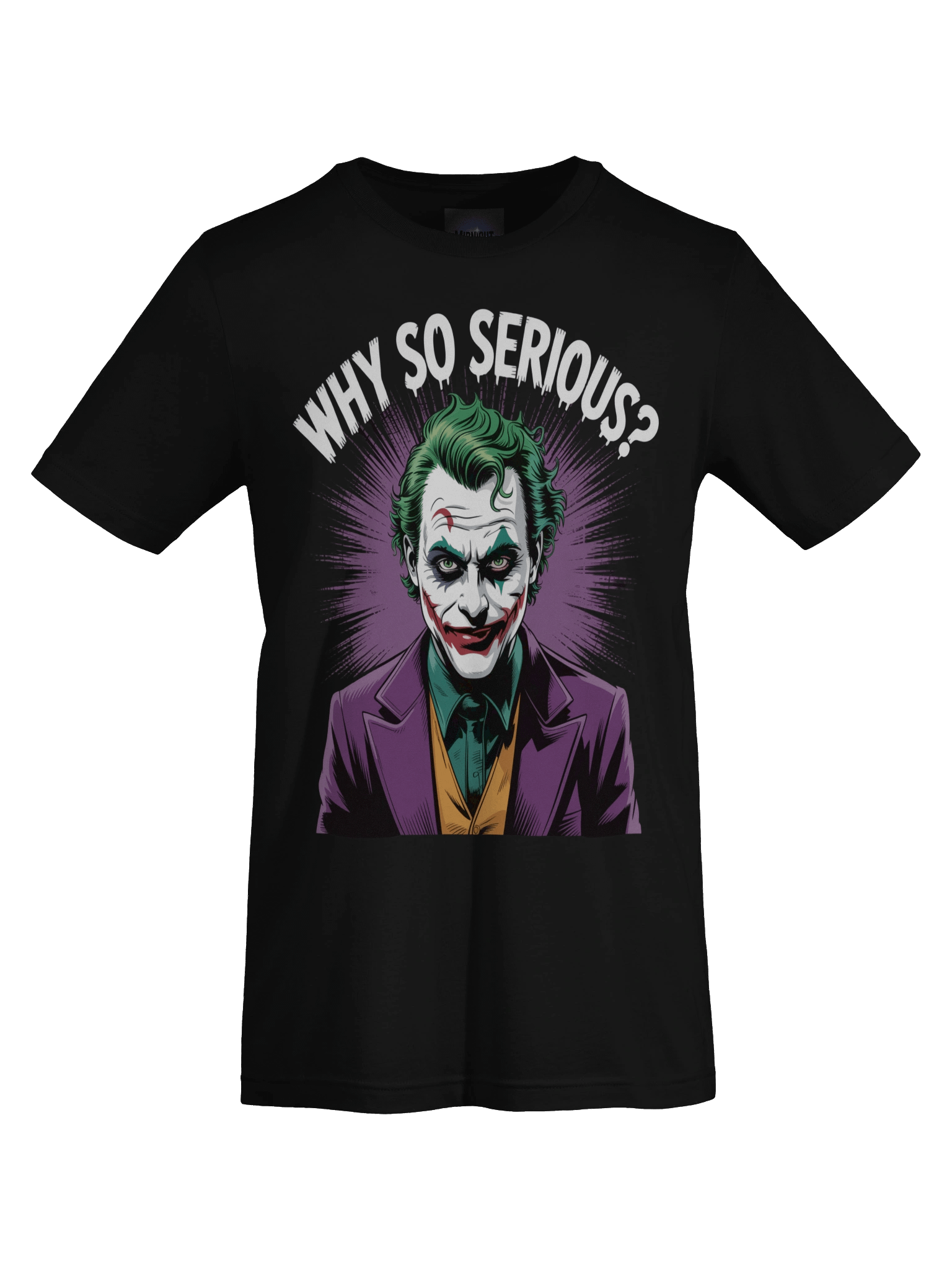 Sinister Query: Why So Serious? Joker T-Shirt product image (1)
