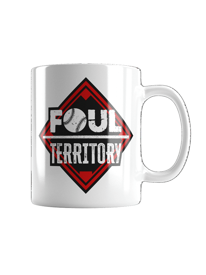 Foul Territory Glossy White Mug product image (3)