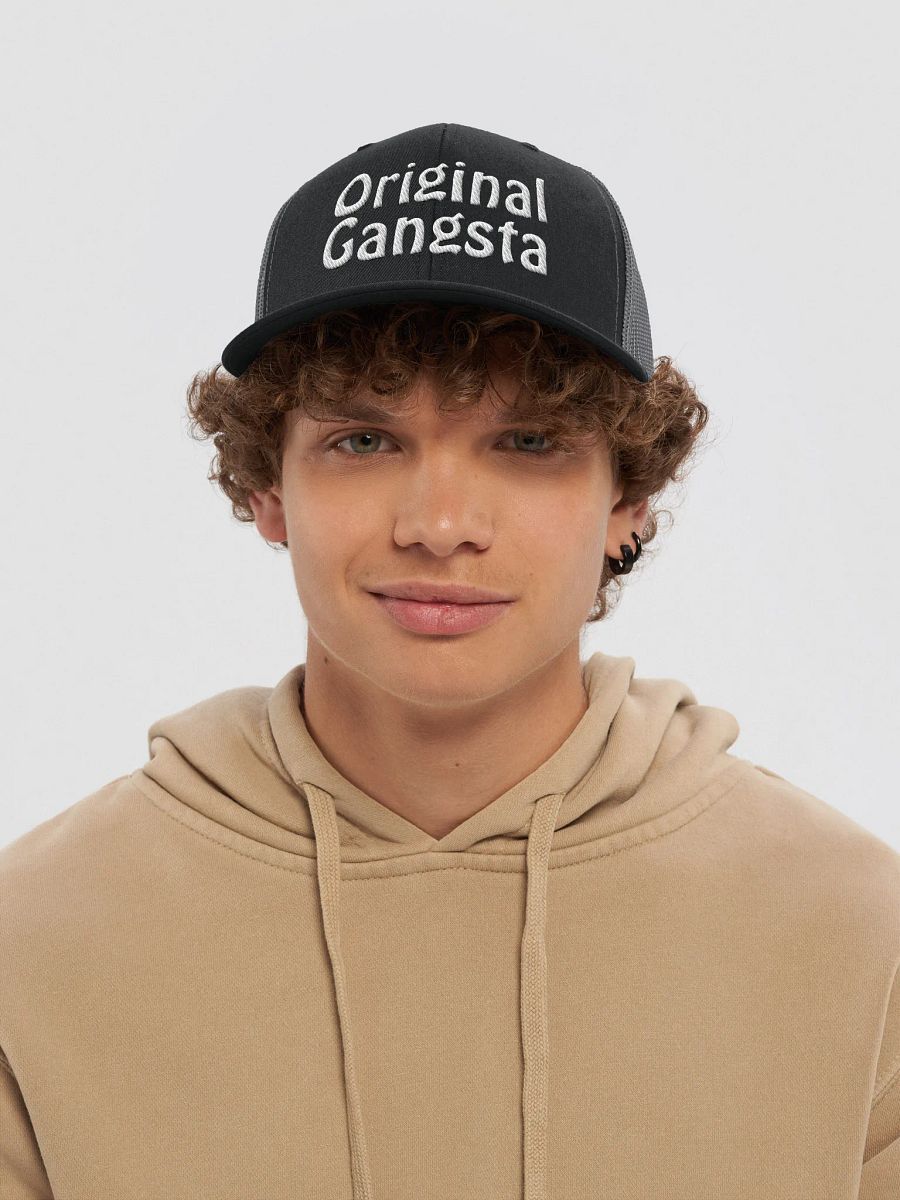 Meggs Original Gangsta Trucker Hat product image (7)