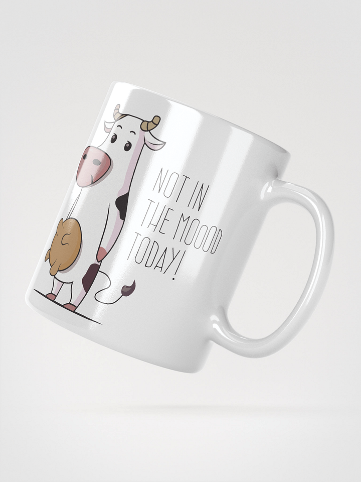 🐮 Not in the Mood Today – Moody Cow Mug product image (2)