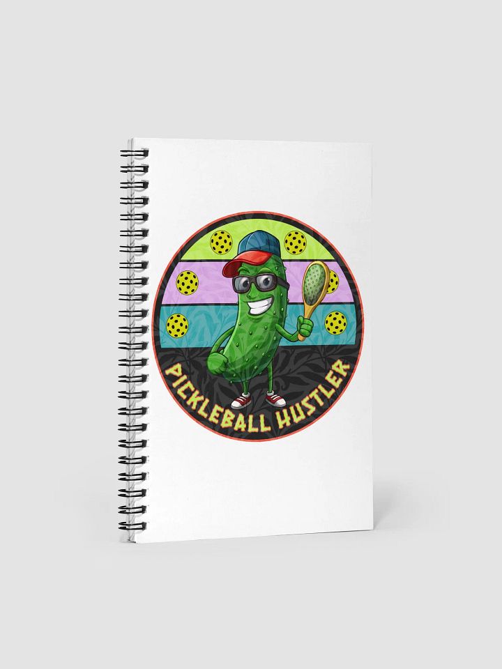 Pickleball Hustler Spiral Notebook product image (1)