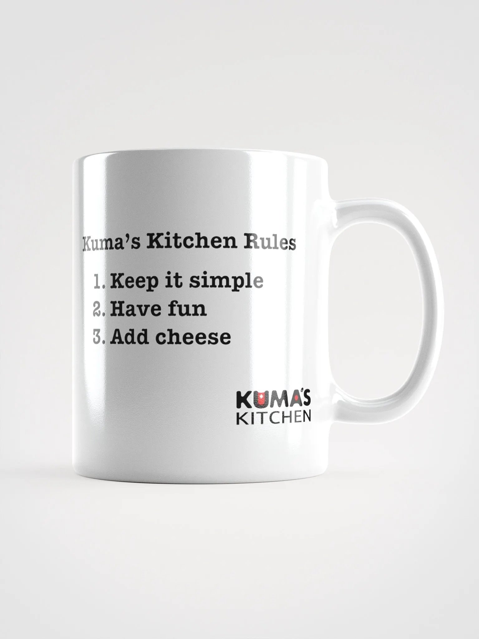 Kuma's Kitchen Rules Mug product image (4)