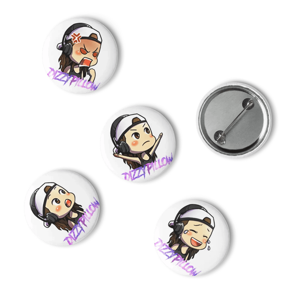 DizzyPillow Pin Set #1 product image (10)