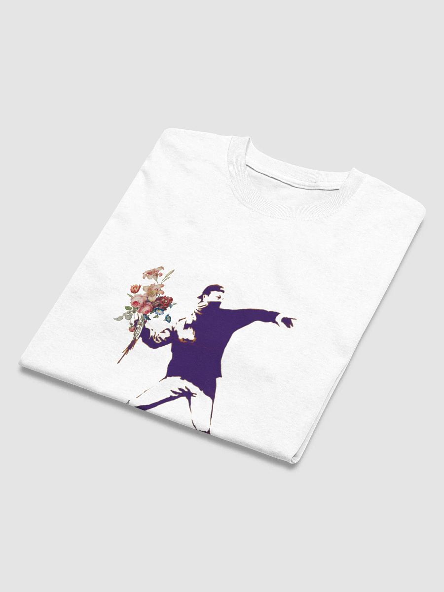 Women's Banksy Flower T-shirt product image (5)