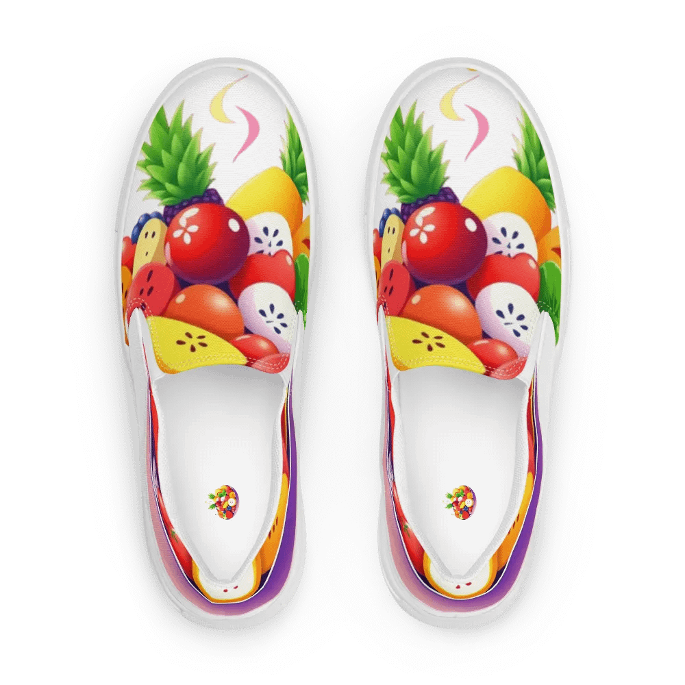 Fruit Frenzy Slip-On Canvas Shoes product image (2)