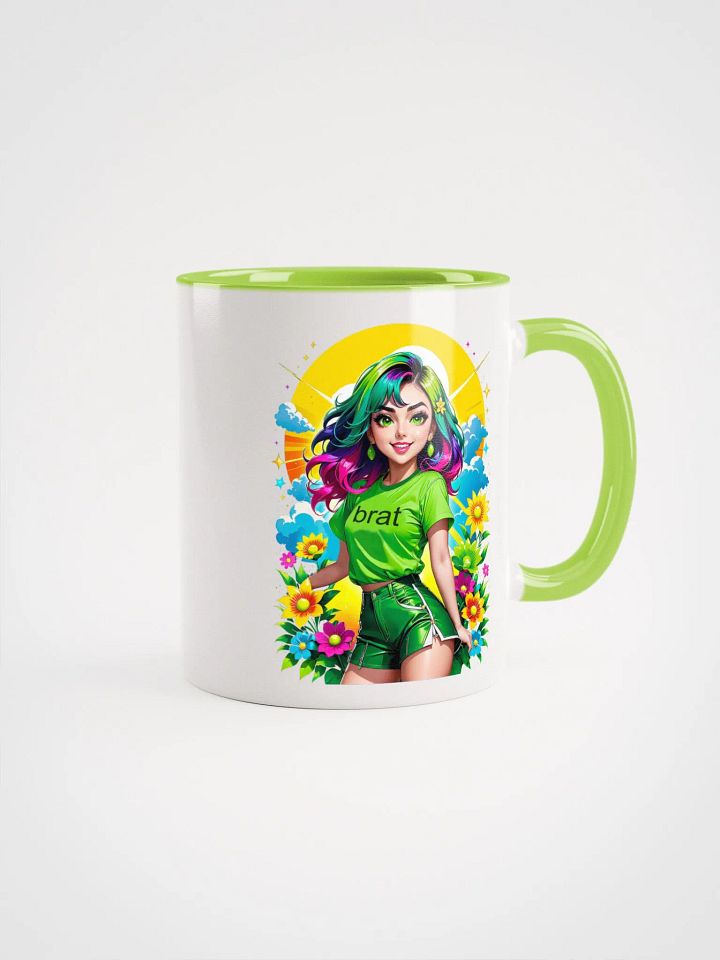 Brat - Ceramic Mug with Color Inside - v2 product image (1)
