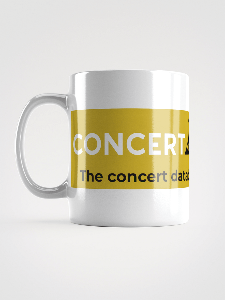 Concert Archives Mug (Yellow/White) product image (6)