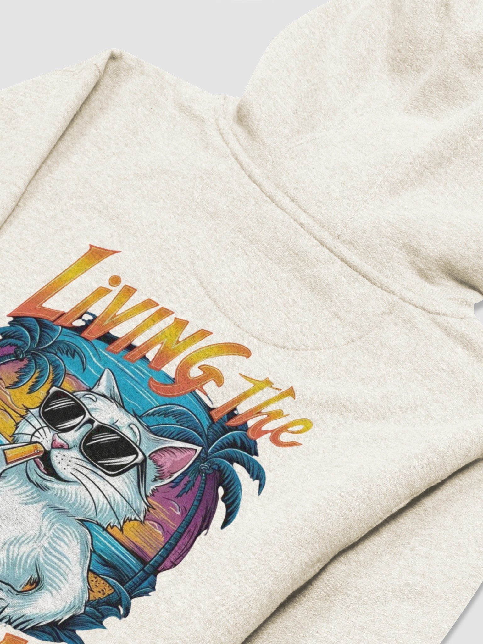 Beach Cat Vibes Hoodie product image (2)
