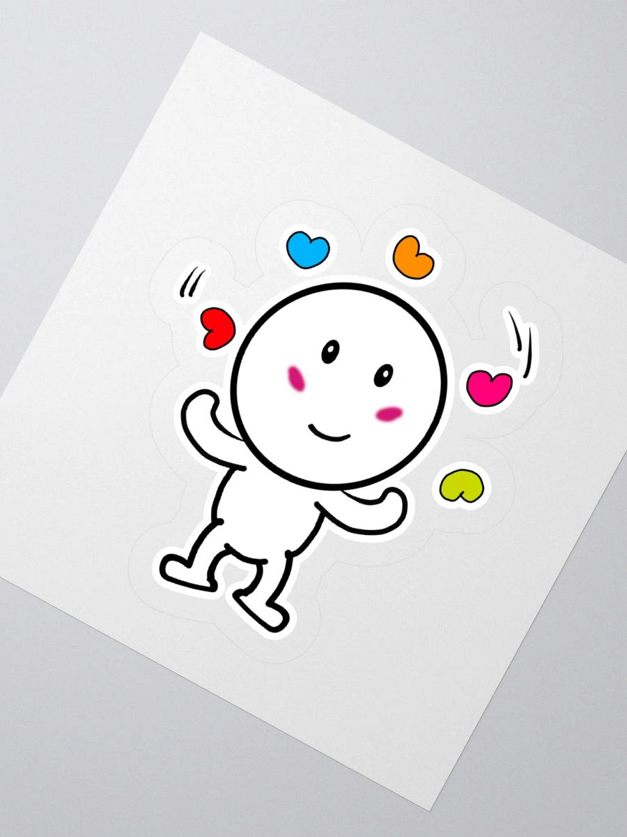 Love In Motion Kiss Cut Stickers product image (4)
